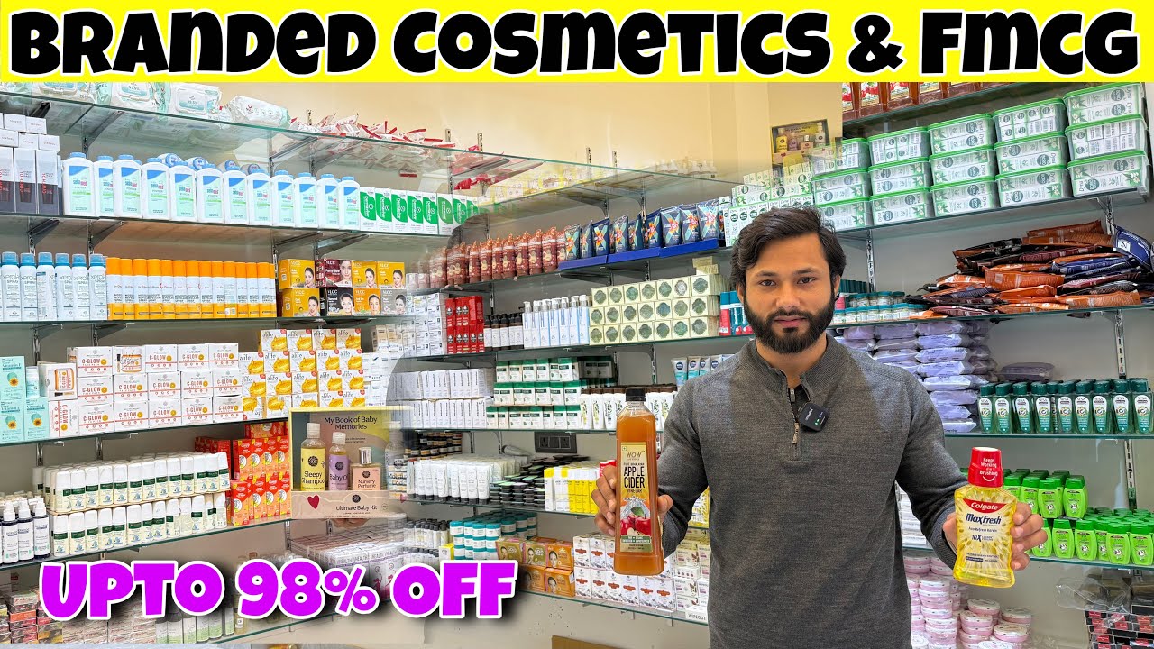 98% Discount🔥😍 | Branded Cosmetic Wholesale Market | Cheapest FMCG Products Wholesale Market