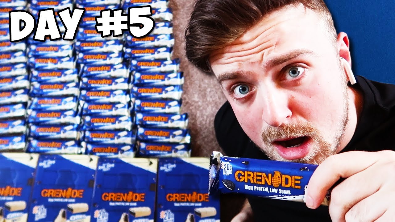 I Ate ONLY Protein Bars For a Week