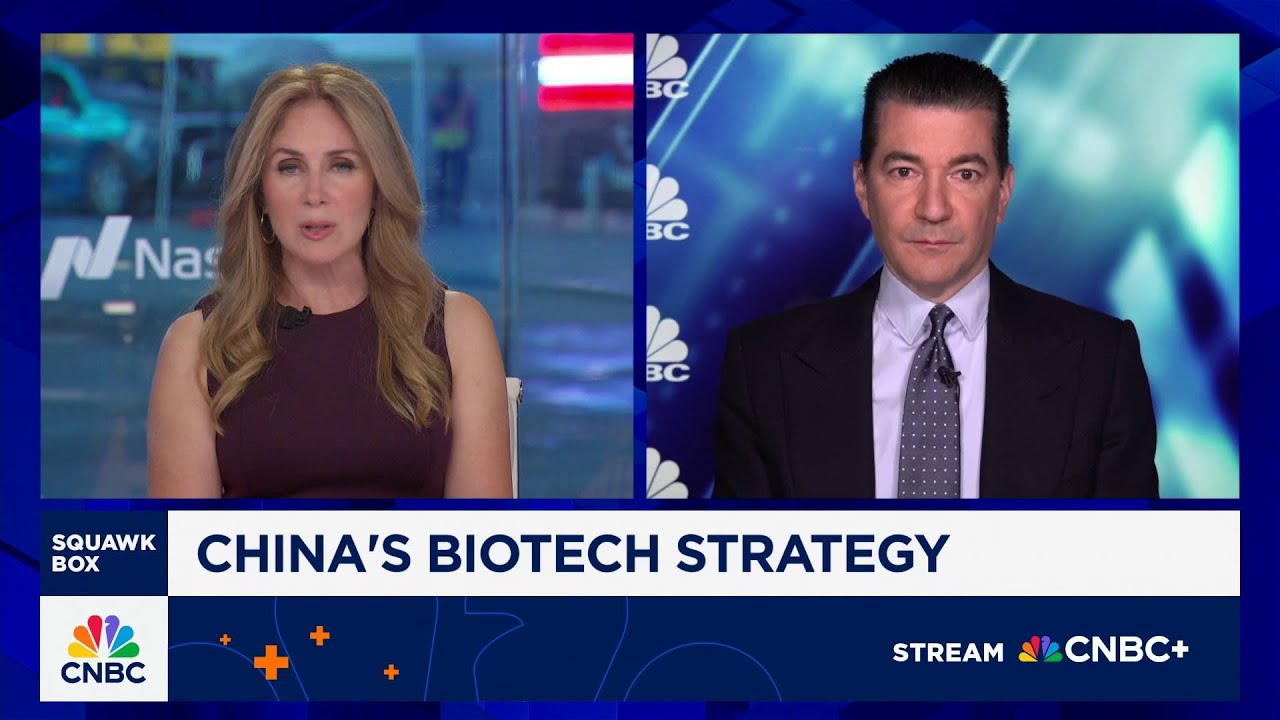 Dr. Gottlieb on China's biotech strategy: China has become very adept at following U.S. discoveries