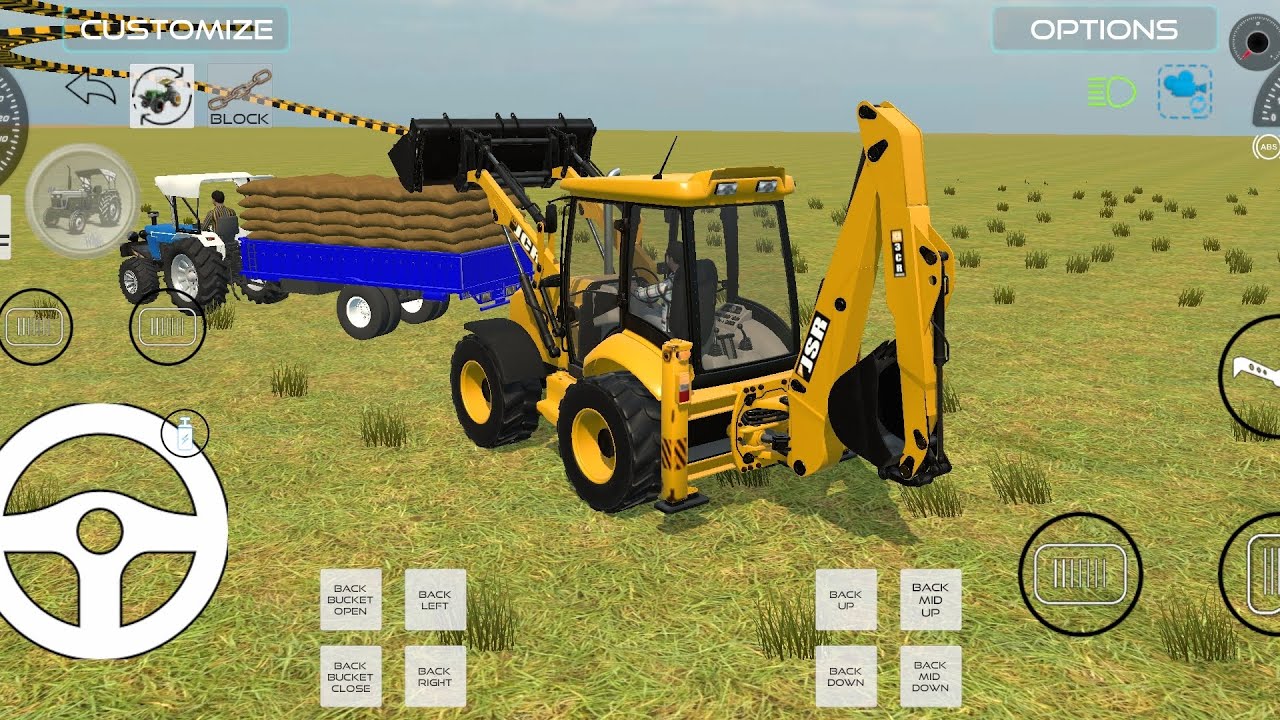 🚜 Farming & JCB Loader Simulator | Tractor Trolley & Heavy Machine Gameplay हिंदी में 🎮
