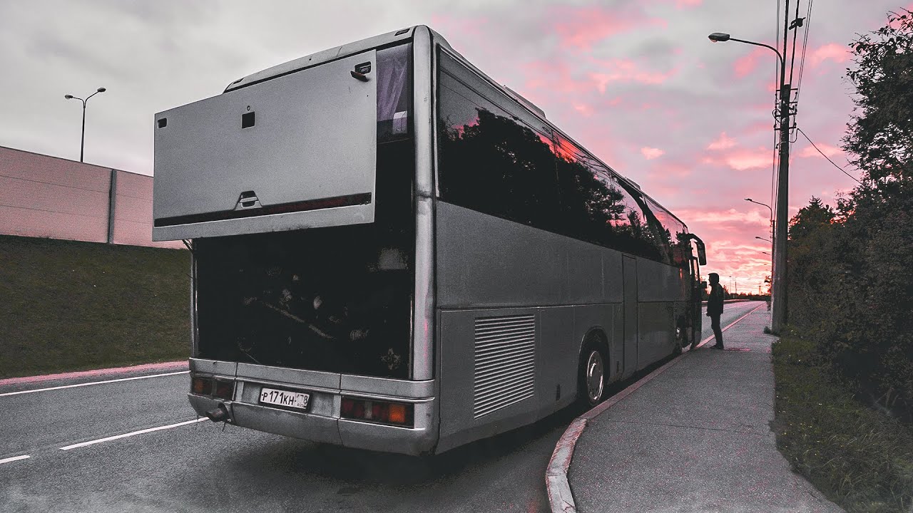 Автобус СЛОМАЛСЯ на дороге! Реакция деда, которая пошла не по плану...