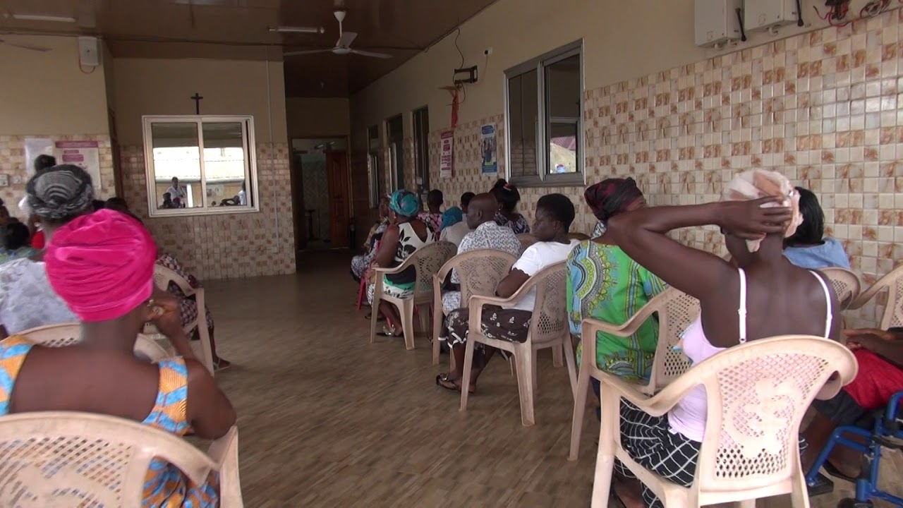 HolyFamily Hospital Nkawkaw een rondleiding