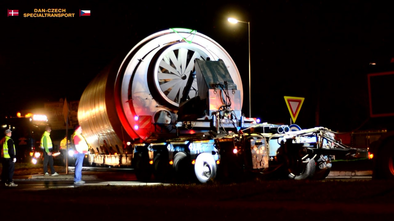 HeavyLoad / Nadměrný náklad : Přerov, CZ - Tiszapüspöki, HU (10/2016)