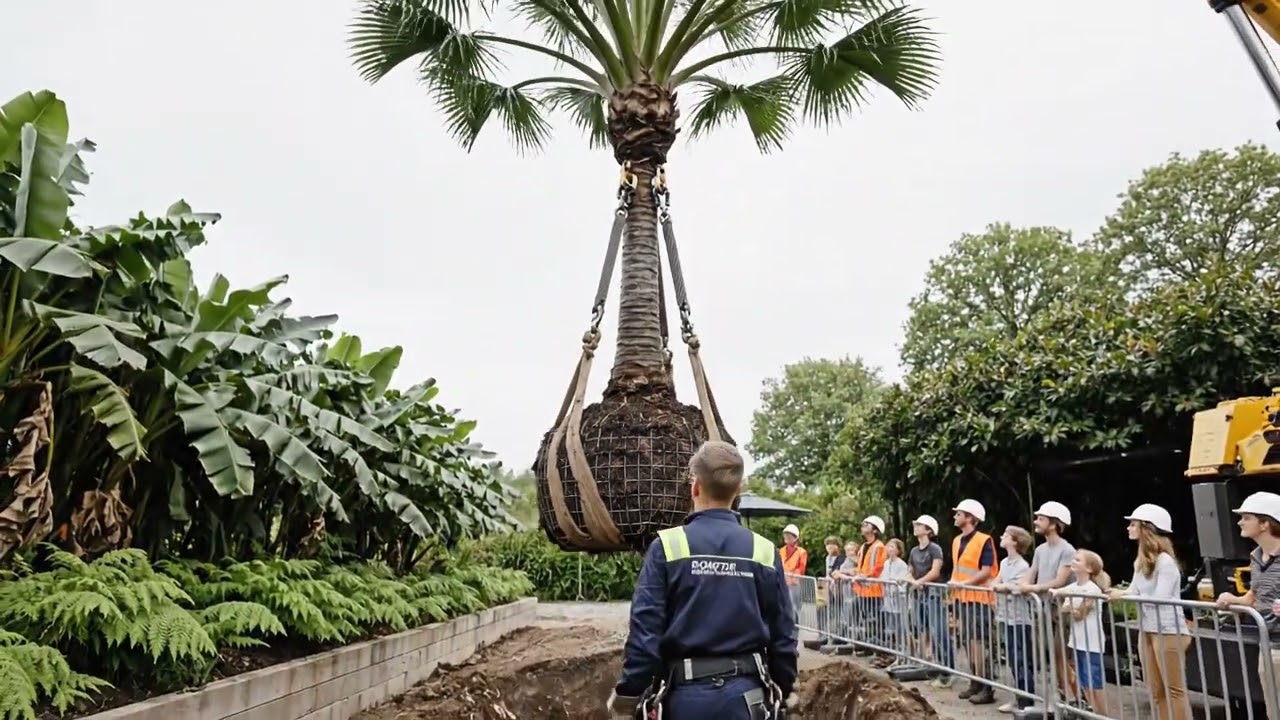 Teeninga Palmen, Vakmanschap en Veiligheid bij Grote Tropische Beplanting