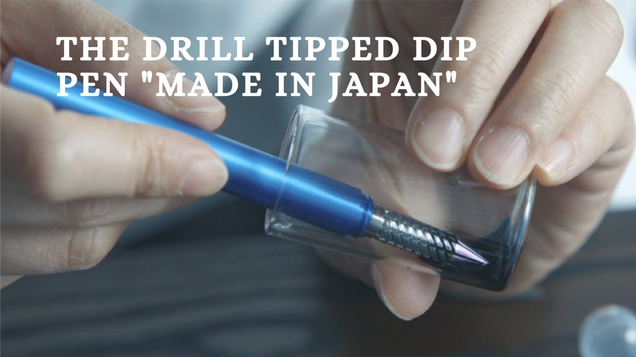 DRILLOG   The drill tipped dip pen Review