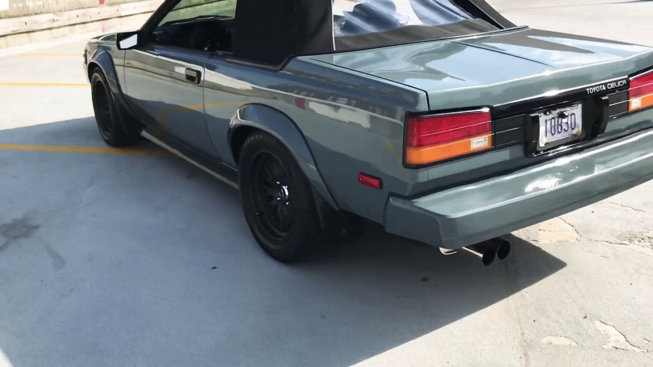 1985 Toyota Celica GTS(RA65) restored