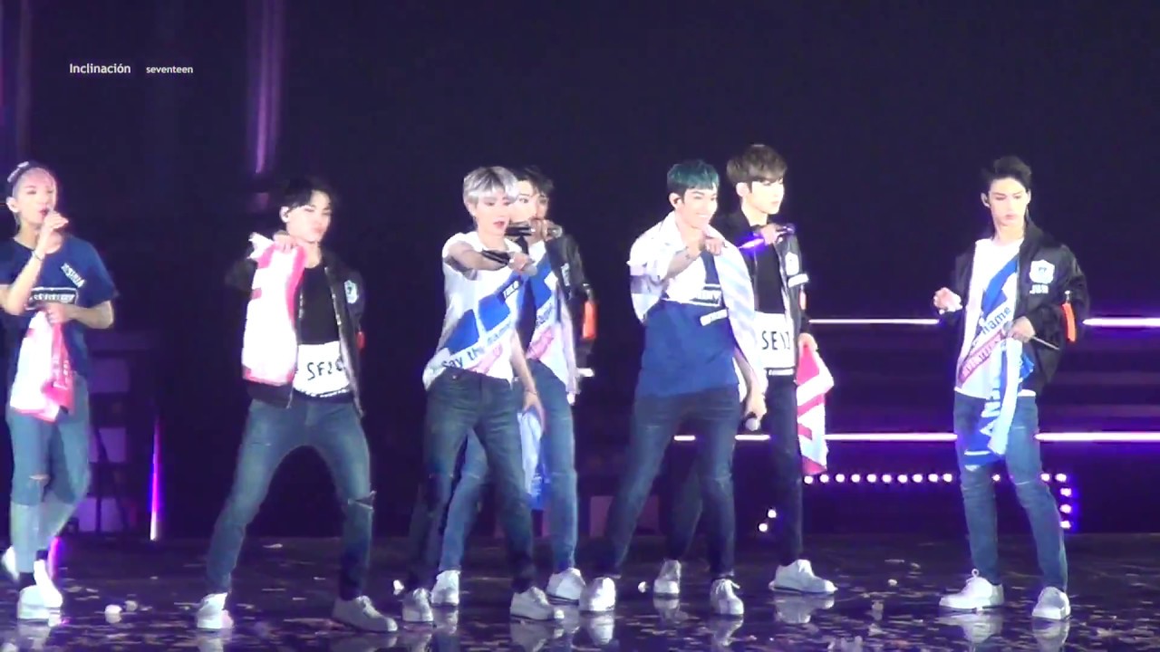170221 SEVENTEEN JAPAN CONCERT Say the name Beautiful FANCAM