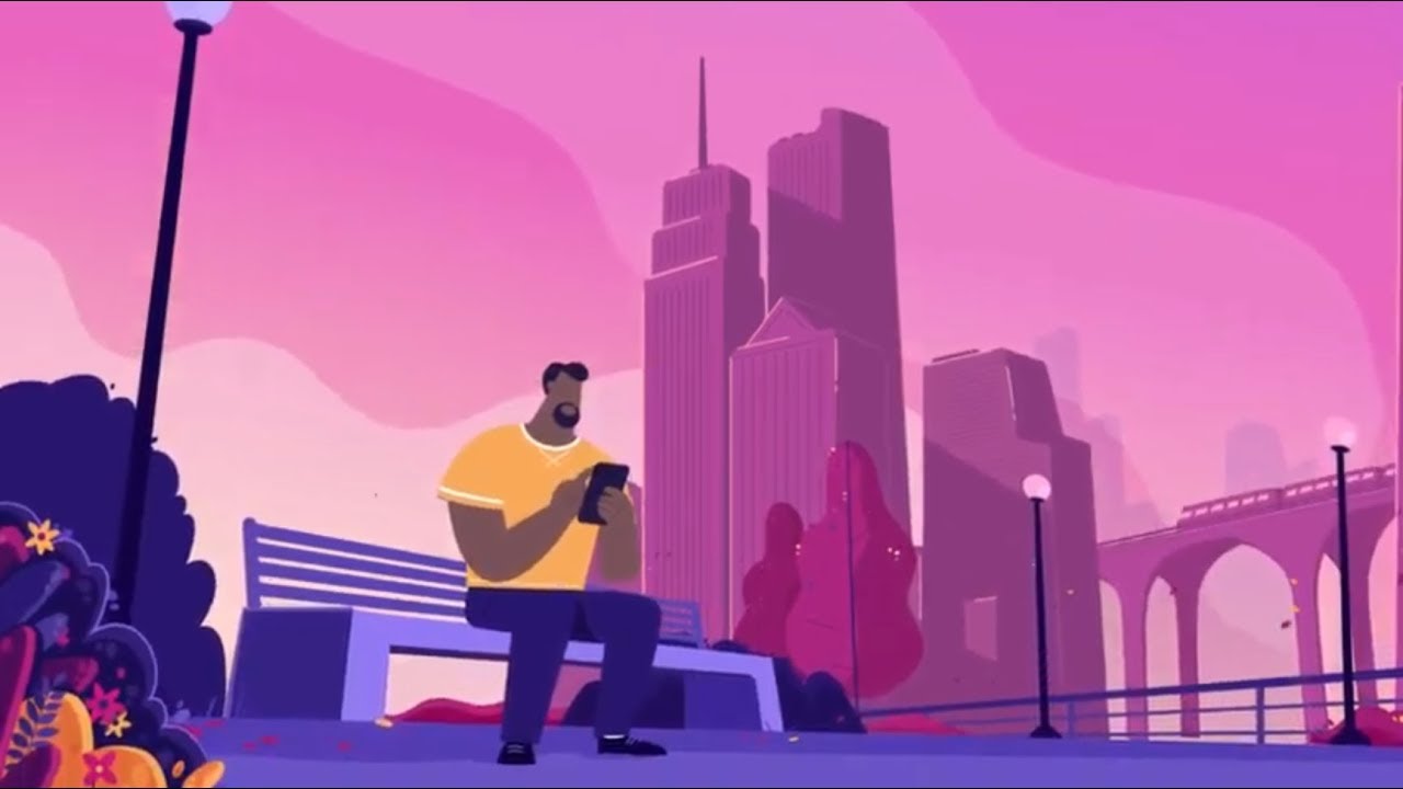 Motion Design. 2D Video Presentation for QWQER | 2D Animation Commercial | Liquid Animation
