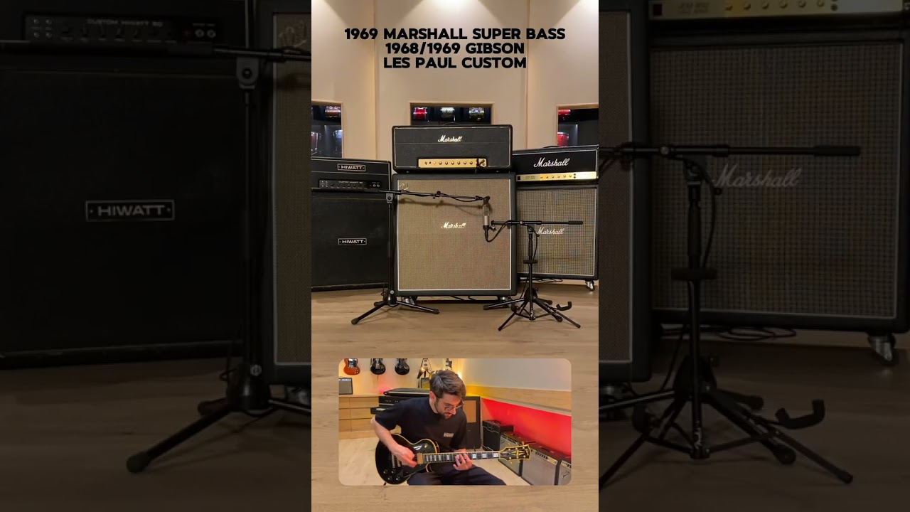 GIBSON LESPAUL CUSTOM 68' - MARSHALL PLEXI SUPER BASS 69' | Lenny Kravitz - Are You Gonna Go My Way