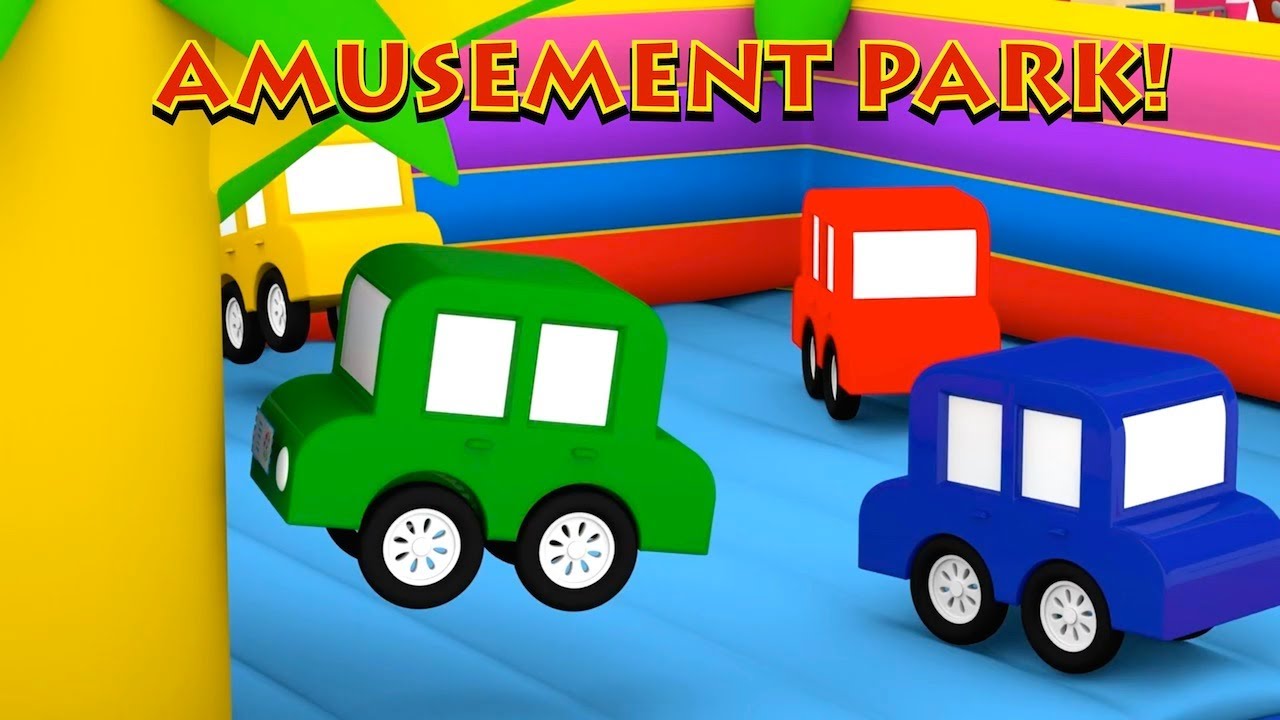 AMUSEMENT PARK for Cartoon Cars! - Cartoons for Kids