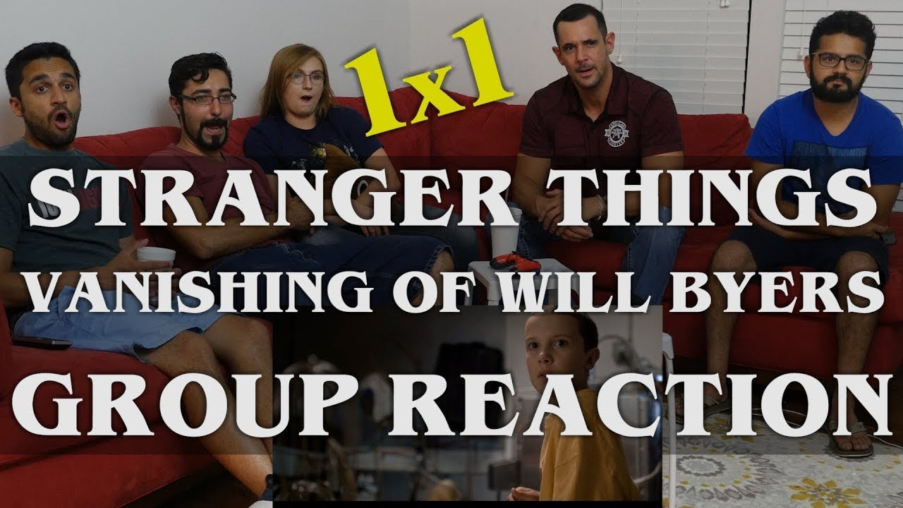 [Re-Upload] Stranger Things - 1x1 The Vanishing of Will Byers - Group Reaction