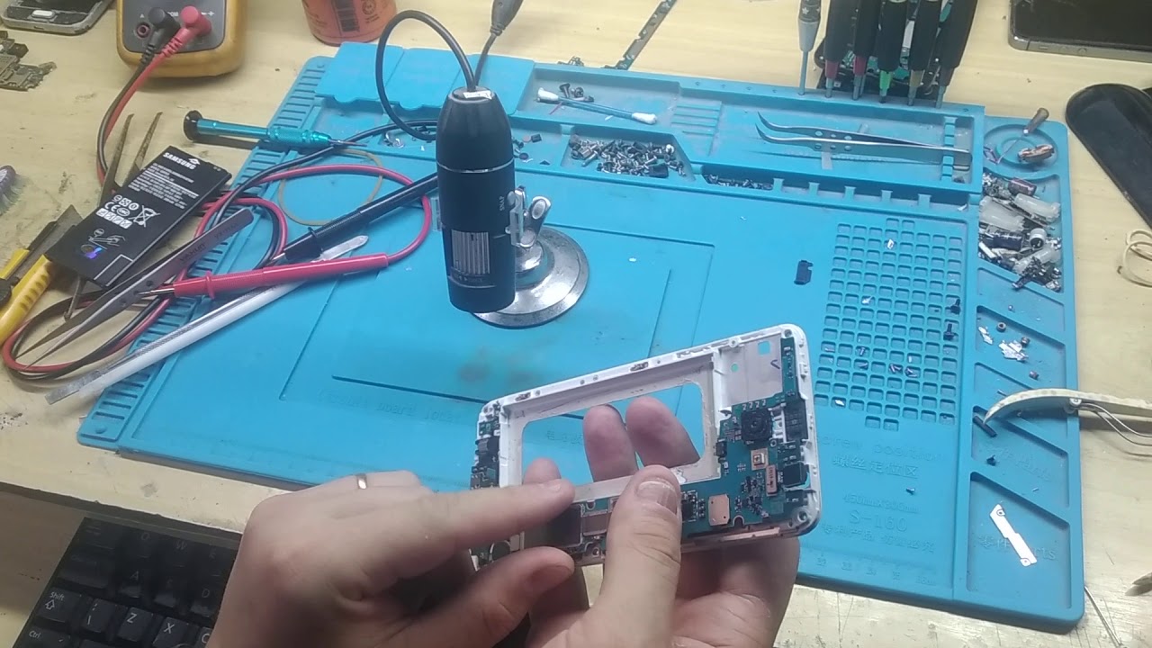 Jumper para salvar setor de carga do Samsung J7 Prime