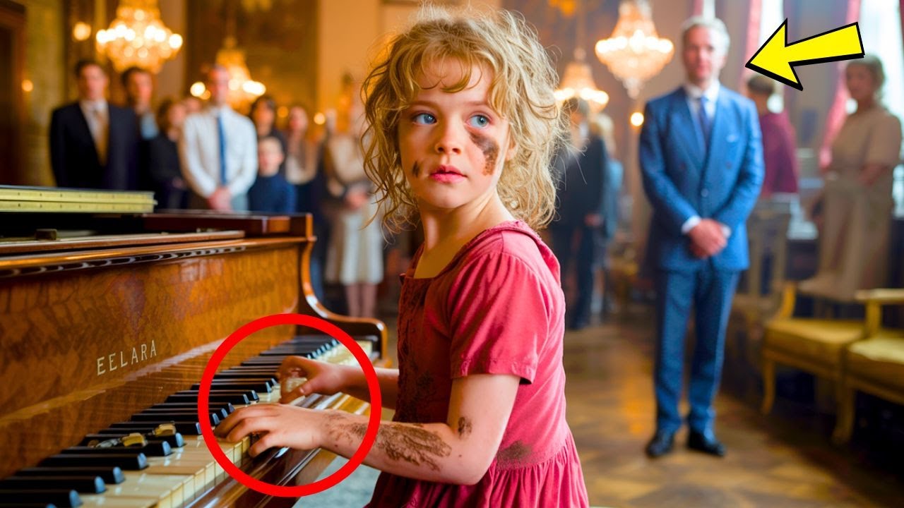 Miliardář donutil chudou dívku hrát na klavír… její talent ho umlčel!