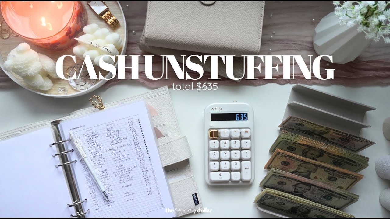 cash envelope unstuffing - $635