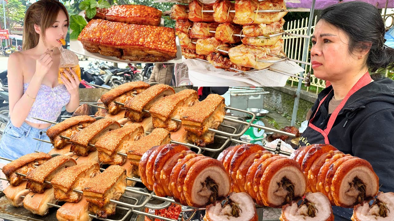 I WAS SHOCKED by This STREET-SIDE GRILLED PORK BELLY STALL – The SMELL Alone Attracted HUGE CROWDS
