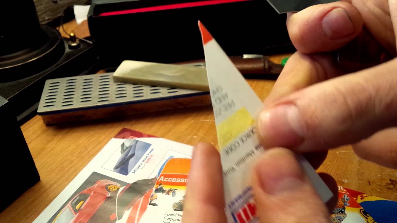 52100 steel Kitchen knife test