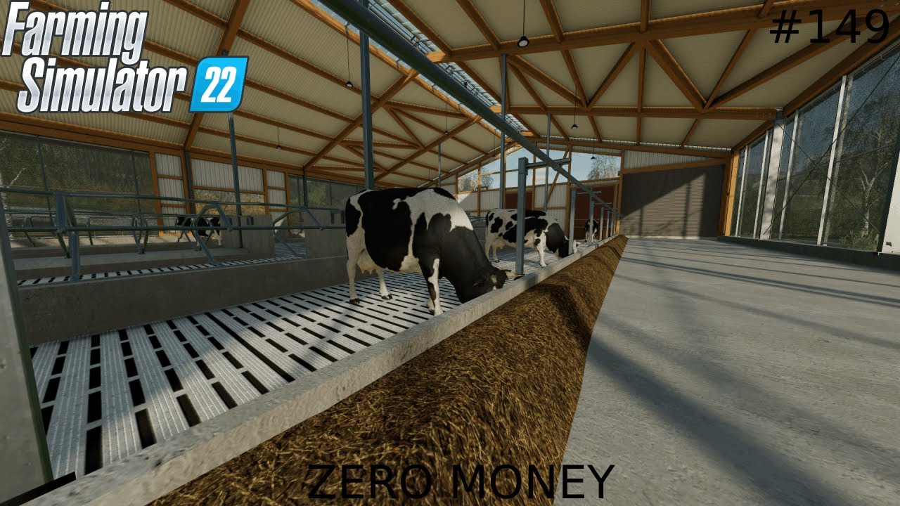 Koeien stal gekocht |#149| ZERO MONEY | farming simulator 22