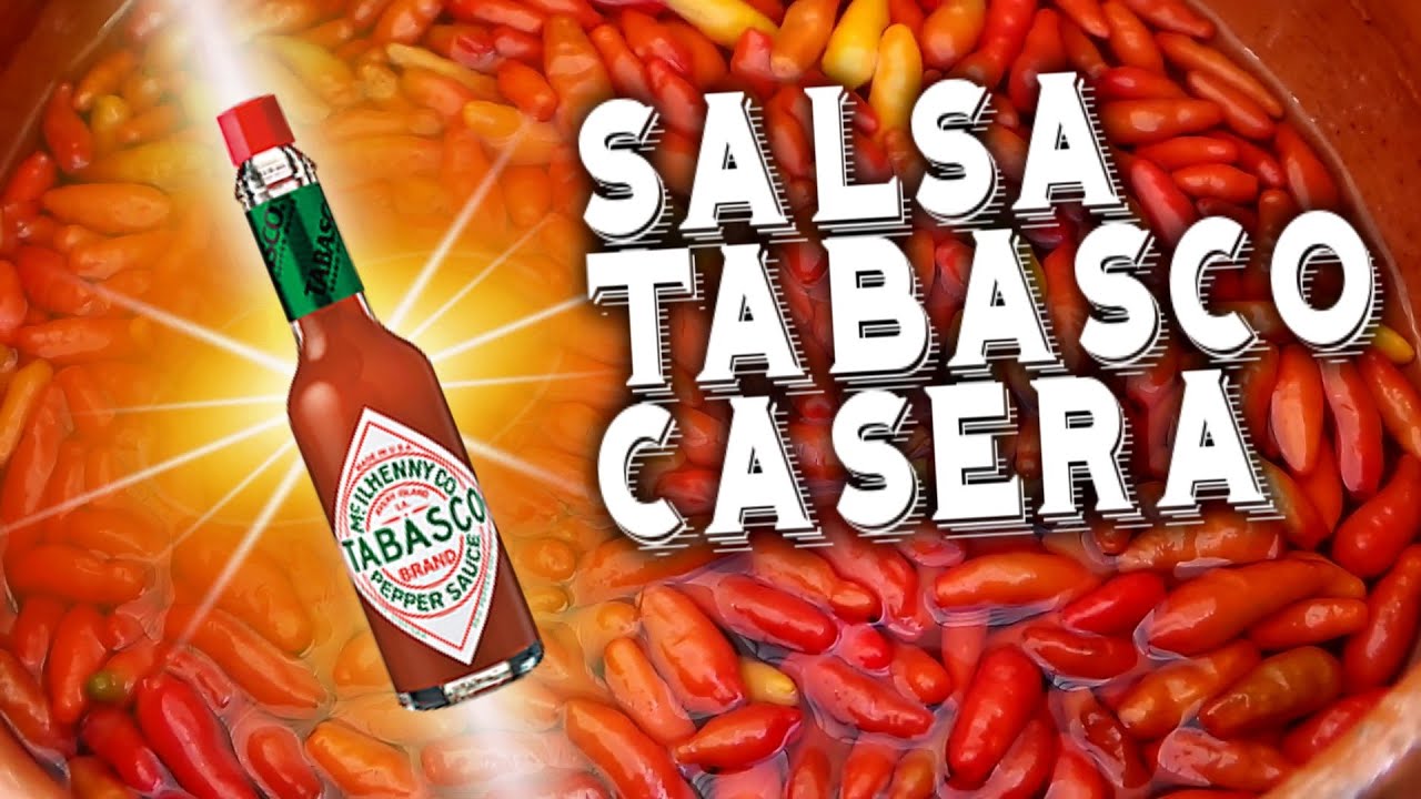 Cómo hacer Salsa Tabasco casera paso a paso