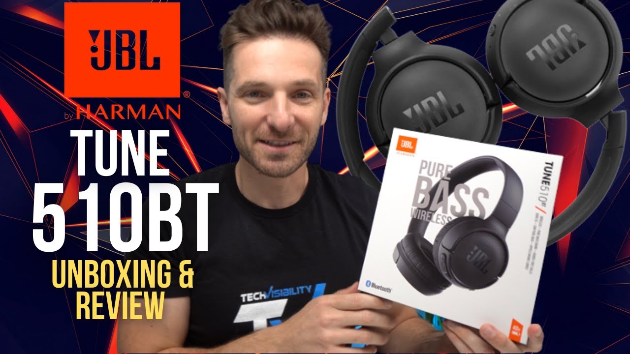Обзор распаковки наушников JBL by Harman TUNE 510BT