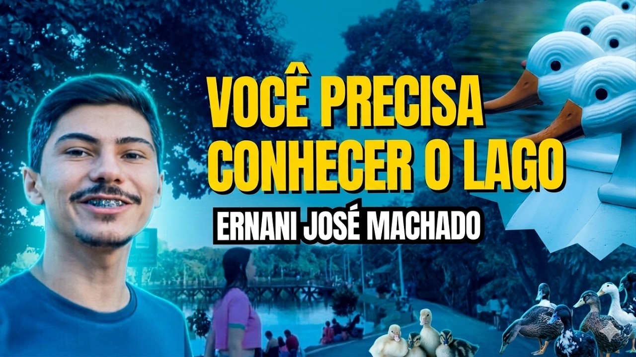 Um passeio encantador pelo Lago Ernani José Machado em Lucas do Rio Verde 🌳✨