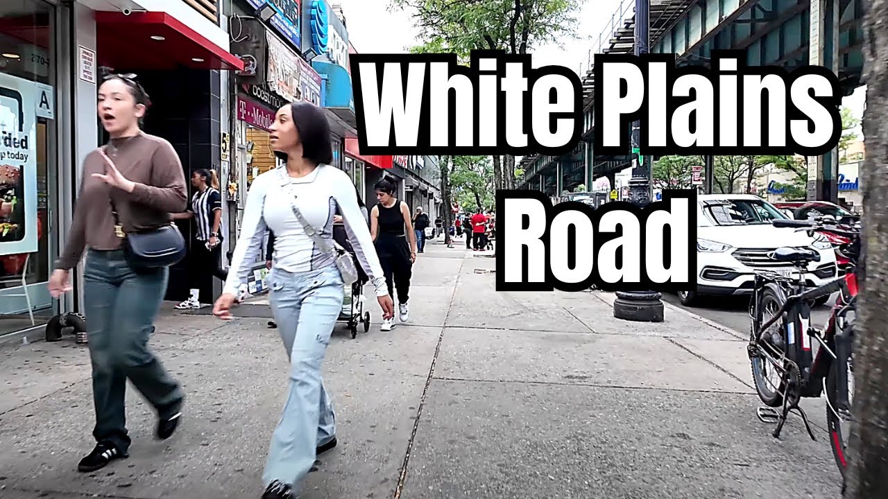 White Plains Road, The Bronx New York | 4K Walking Tour