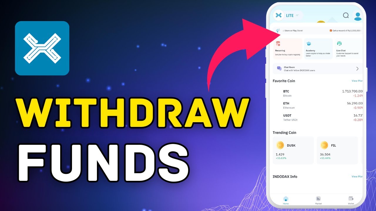 How to Withdraw Funds from Indodax 2025?