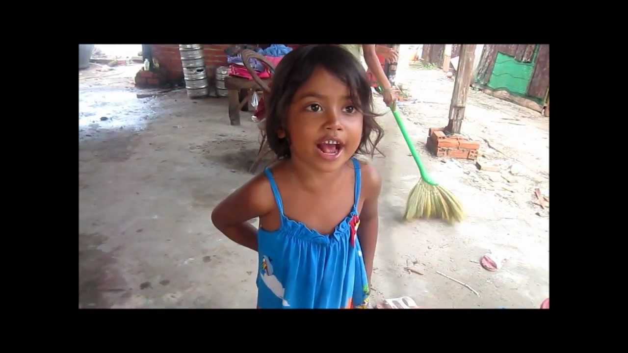 Miserable Man : The Fruit Salad song (Busking with kids on Otres beach, Cambodia)
