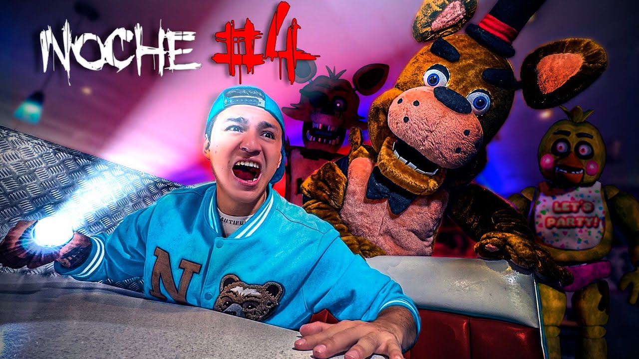 &iexcl;&iexcl;JUGAMOS FIVE NIGHTS AT FREDDY&acute;S EN VIDA REAL!! * Noche #4