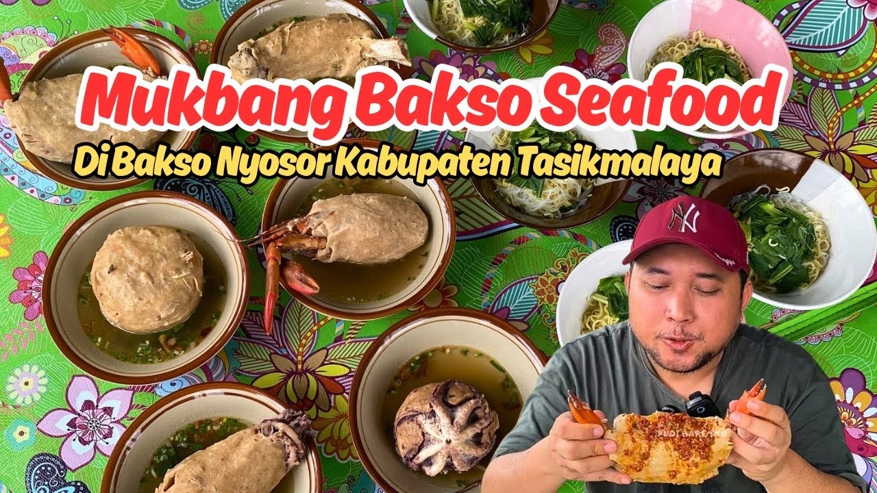 BASO NYOSOR MENGKOMBINASIKAN DENGAN CUMI-CUMI, GURITA, KEPITING BAHKAN KERANG