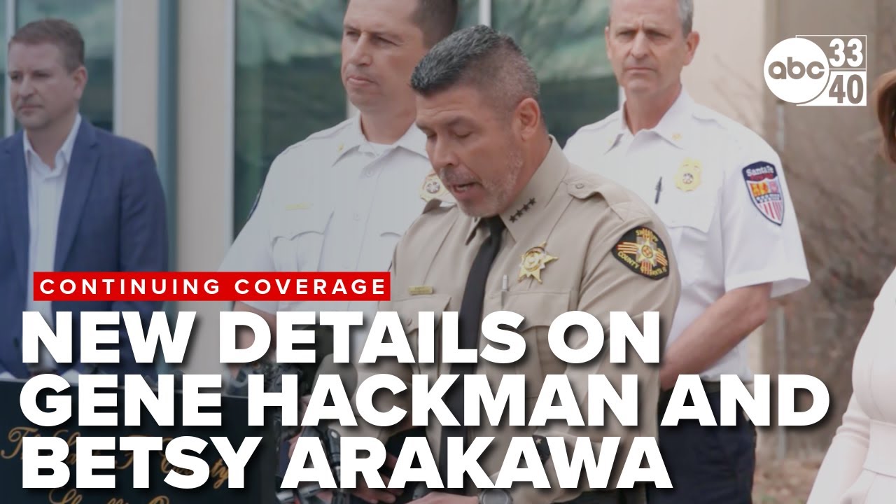 LIVE: Investigators provide latest update on Gene Hackman and Betsy Arakawa deaths