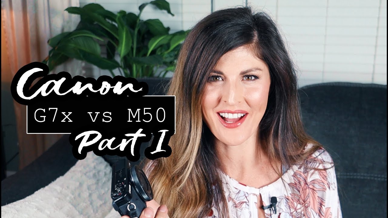 Canon G7x ii vs Canon M50: My VLOGGING CAMERA Comparison