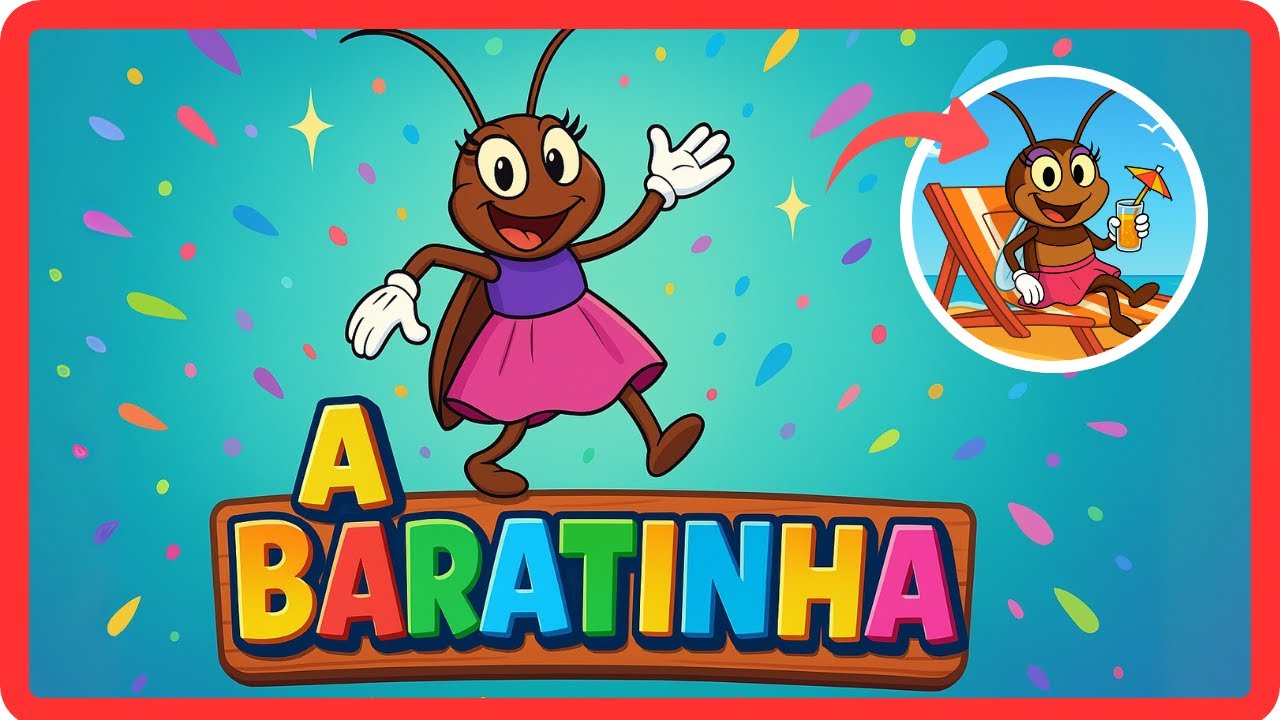 A BARATINHA | A BARATA DIZ QUE TEM | MÚSICA INFANTIL