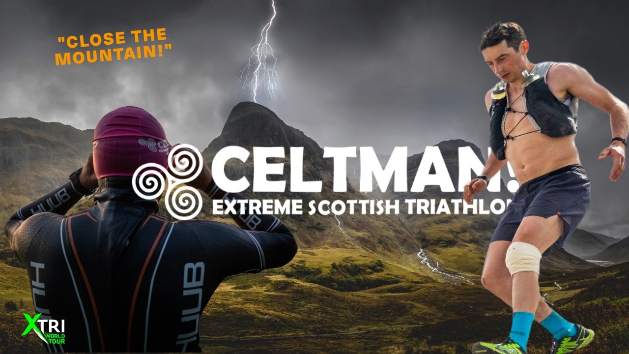 Storms halt the runners in Scotland's toughest triathlon, The CELTMAN!