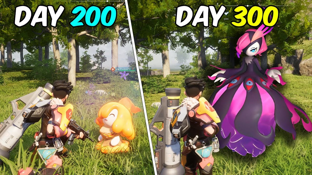 I Survived 300 Days In Palworld ( Hindi )