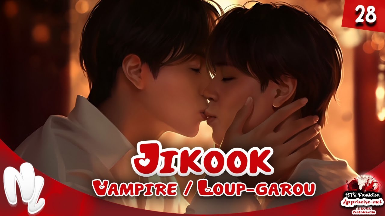 28. BTS FF JIKOOK Jungkook x Jimin : vampire/loup-garou / Apprivoise-moi | #jikookff #jikook