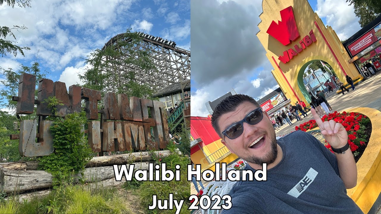 Walibi Holland Vlog | Epic Europe Theme Park Road Trip - July 2023