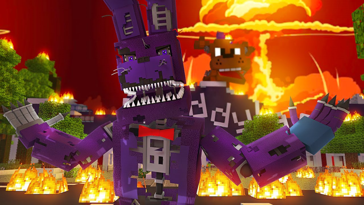 Minecraft FNAF 7 Pizzeria Simulator - TWISTED BONNIES REVENGE! (Minecraft Roleplay)