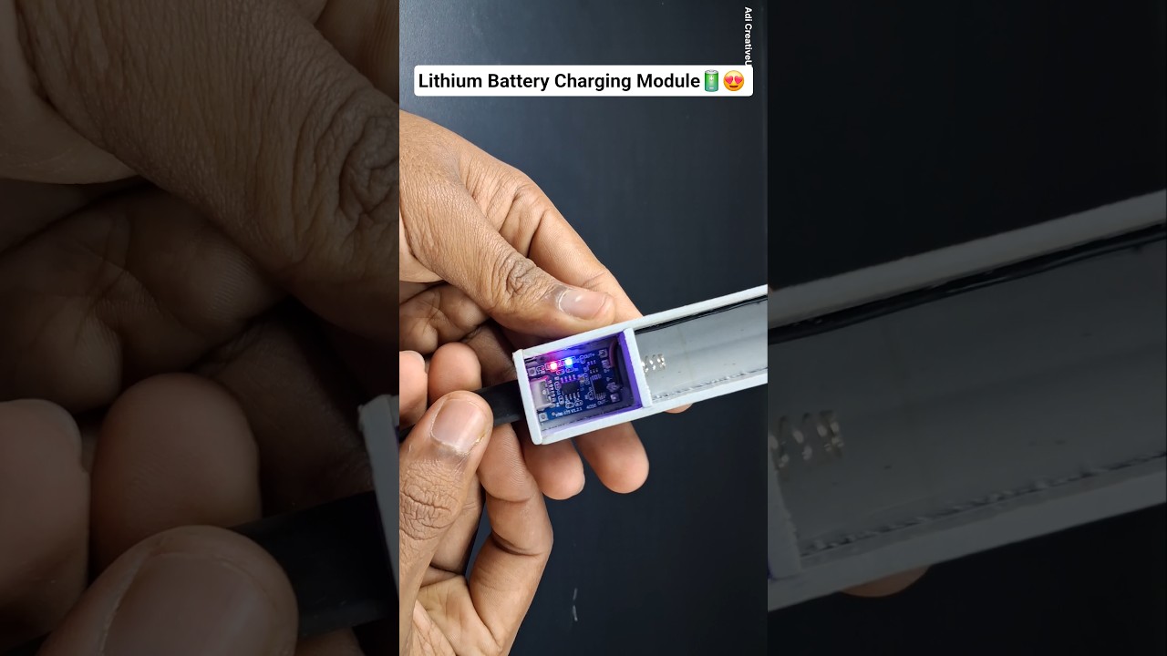 How To Make Lithium Battery Charger 🔋 | Tp4056 Module || 