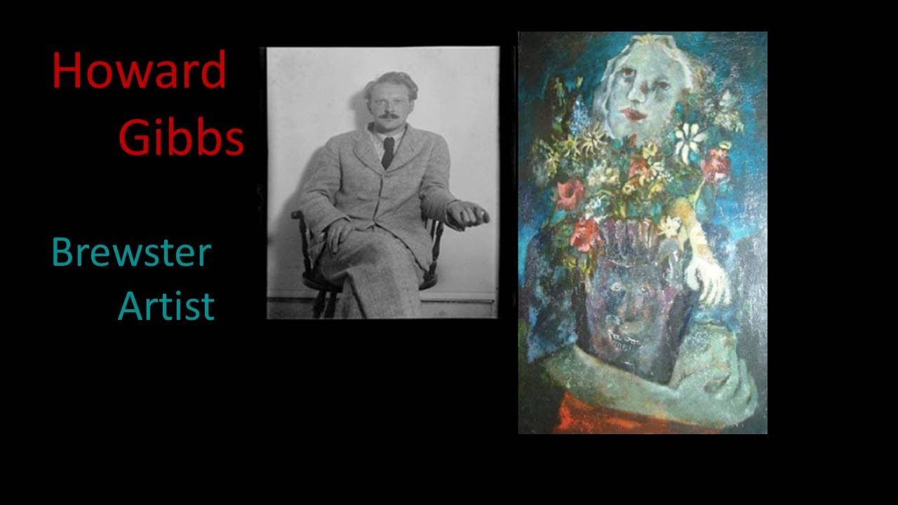 Art Historian Beth Stein introduces artist Howard Gibbs, Cobb House resident in Brewster, MA