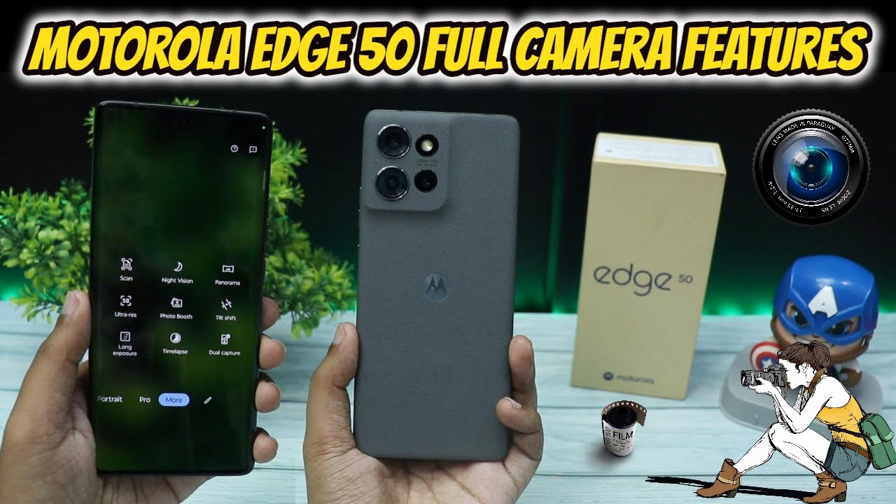 Motorola Edge 50 Full Camera Features 📸