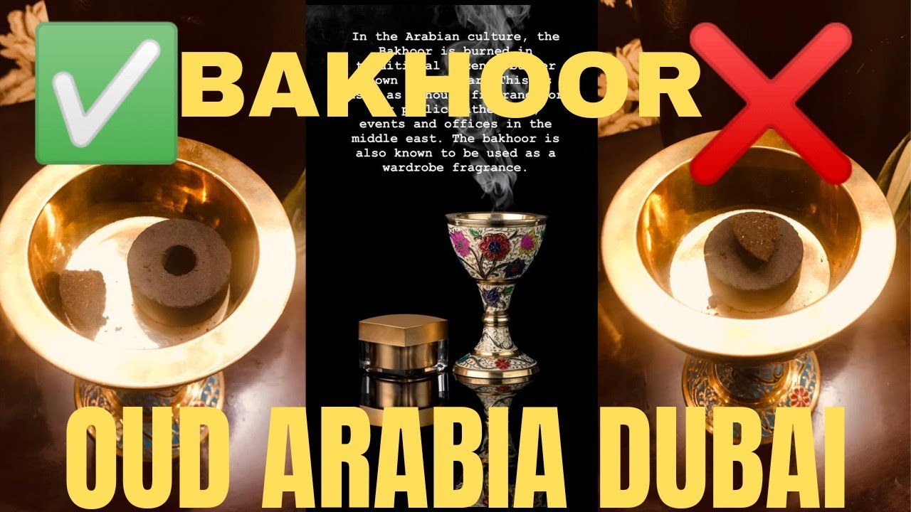 How to use Bakhoor home fragrance OUD ARABIA DUBAI!