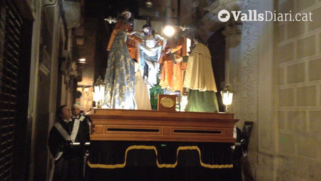 Processó del Sant Enterrament a Valls (2017)