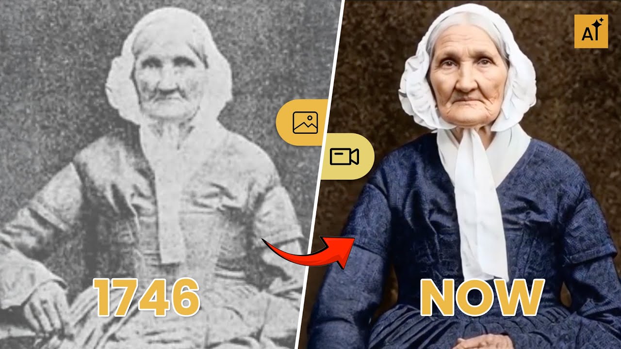 The Very First Photos of Real People Brought to Life with AI