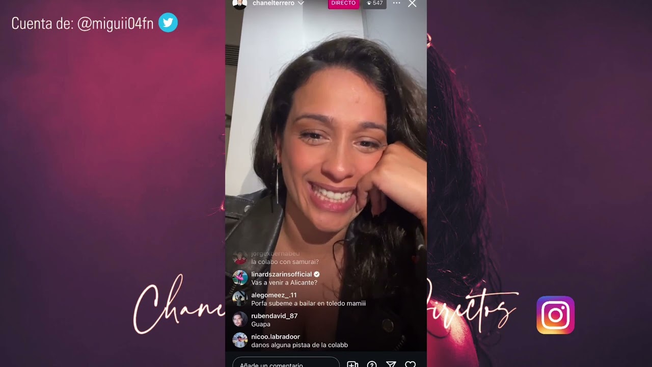Chanel Directo Instagram (Estreno de Una Bala) 5/6/2025