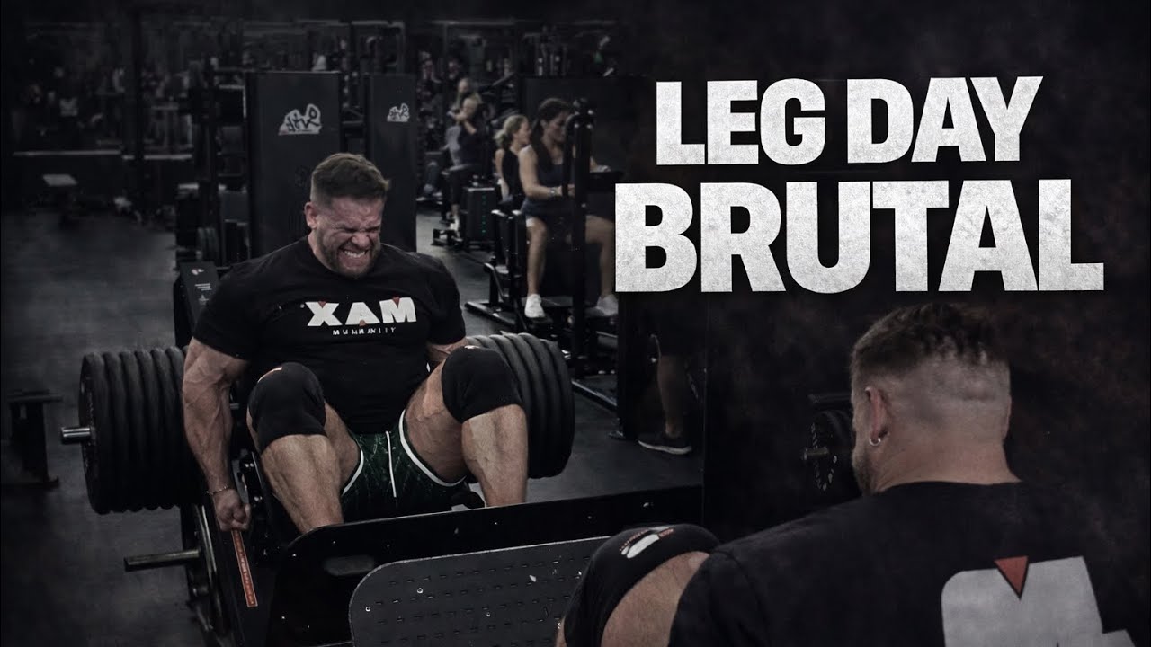 Contruindo Pernas de OPEN | Refeição PRE TREINO + LEG DAY 