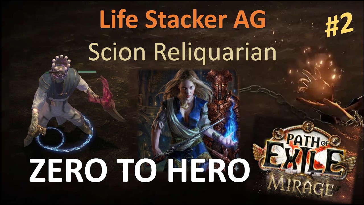 Как создать Reliquarian AG Life Stacker - Zero to Hero, POE 3.28 Mirage - Эпизод 2