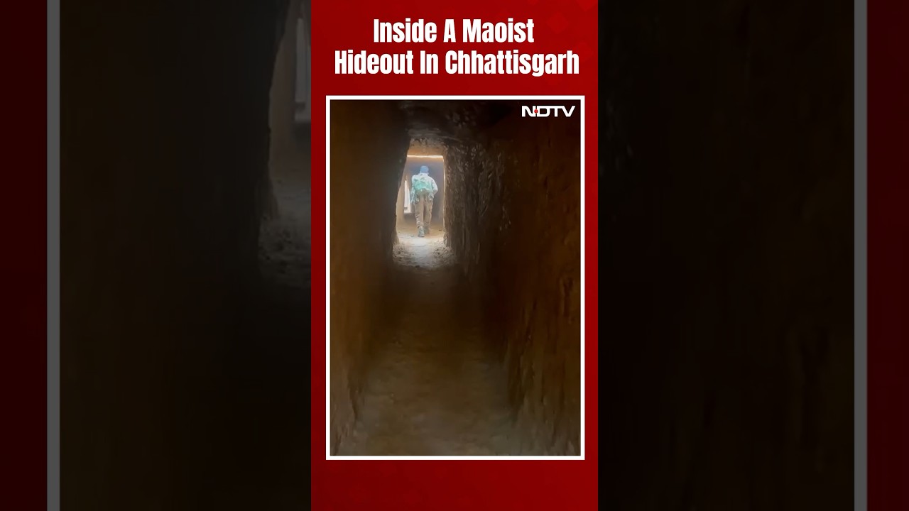 Tunnel, Rocket-Shaped Weapons: How Maoists Tried To Attack Security Force