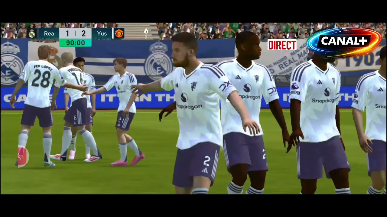 REAL Madrid (1-2) Manchester UNITED