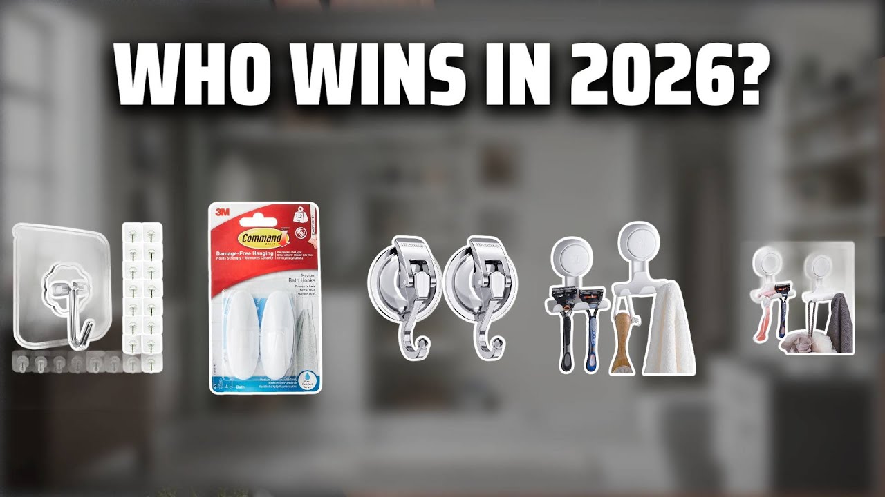 The Top 5 Best Shower Hooks in 2026 - Must Watch Before Buying!