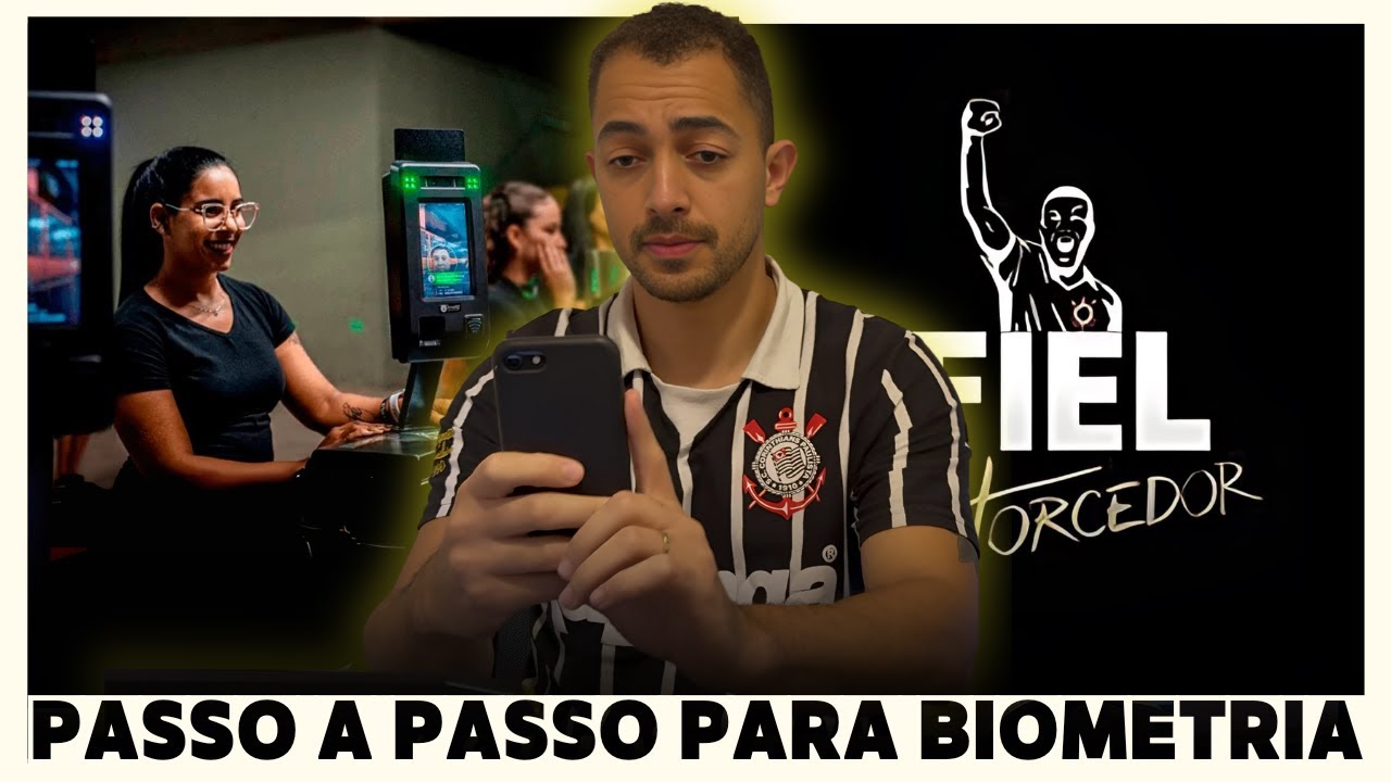 PASSO A PASSA PARA CADASTRAR SUA BIOMETRIA FACIAL NO FIEL TORCEDOR